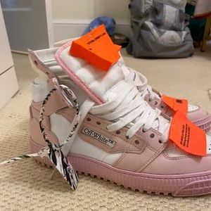 High top Off-White shoes